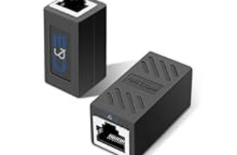 94.0% Off – C & E RJ45 Coupler Ethernet Extender, in-Line Coupler Female to Female Cat6e/Cat6/Cat5e Ethernet Cable Extender Adapter Female to Female, rj45 Extender (5pcs, Black)