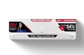 43.0% Off – Hitachi 1.5 Ton 3 Star, New Star rated, Inverter Split AC(Copper, Smart View Display, 4 Way Swing,RAS.D318PCD2BS1, White)