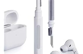 92.0% Off – Inefable Cleaning Pen for Airpods, 4-in-1 Soft Brush Cleaning kit for Earpods, Multifunctional Bluetooth Earbuds Cleaning Pen for AirPods Pro,Electronics Cleaner Tools Kit – (Pack of 1, White)
