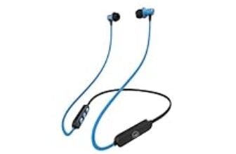 90.0% Off – Ekko Unplug N02 Bluetooth Neckband, 15 Hours Playback Time, Bluetooth V5.1, 10 mm Driver, Twin Connect, Voice Assistance (Blue)