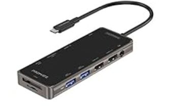 86.0% Off – Promate USB C Hub, 11 in 1 Type C for MacBook Pro, MacBook Air, Xps, Primehub Pro