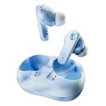 86.0% Off – Skullcandy EcoBuds True Wireless in-Ear Earbuds, 8Hr Battery, Battery-Free Charging Case, Microphone, Works with iPhone, Android, Bluetooth Devices – Glacier