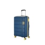 81.0% Off – Kamiliant by American Tourister Harrier Zing|Trolley Bag Check-In Medium Size (68 cms) for Travel| Hard Case Polypropylene (PP) Suitcase|360° 8-Wheel Spinner Luggage Trolley|Combination Lock|Navy Blue