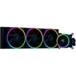 85.0% Off – Razer Hanbo Chroma RGB All-In-One Liquid Cooler: Ultimate AIO Design – Quiet Fans – Silent Cooling – PWM Fan Controller Support – ARGB Pump Cap – 360MM-RC21-01770200-R3M1