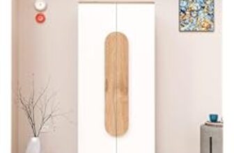 85.0% Off – Spyder Craft Leo Two Door Engineering Woo Wardrobe for Clothes, Stylish Cupboard for Bedroom, Multi Utility Design with Multirack Storage, Engineered Wood, Columbian 1 Year Warranty