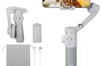 65.0% Off – FEIYU TECH Vb 4Se Gimbal Stabilizer for Smartphone,Foldable Phone for Video Recording,Gesture Control,Fit iPhone &Android,One-Key Vertical Shot for YouTube,Tiktok,Vlog,Live Stream,Max 0.69Lb,White