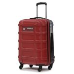 71.0% Off – uppercase Cargo 66cm(Medium)Check-in Trolley Bag Dual Tone Sustainable Hardsided Luggage Secure Combination Lock Scratch-Proof Surface Mesh ConviPack Suitcase 4 Spinner Wheel for Men & Women(Red)