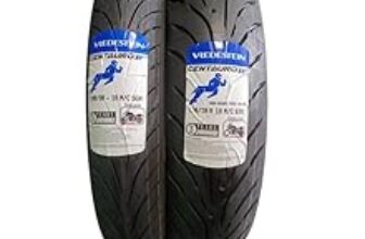 68.0% Off – Motorcycle Tyre Combo Pack, 100/90-18 56H TL and 130/70R18 63V TL Radial, specifically designed for RE 350 Interceptor 650, 3 Years Manufacturing Warranty (Manufacturing Date 2024)
