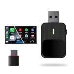 64.0% Off – Lifelong 2-in-1 Wireless CarPlay & Android Auto Adapter | Dual Phone Connection, Plug & Play USB Type-A to C, iOS & Android Compatibility, Support OEM Controls |Stick Cast – Bluetooth & Wi-Fi(LLECA25)