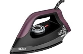 56.0% Off – Havells Blaze Dry Iron 2 KG Heavy Weight Dry Iron| 1250W| American Heritage Non-stick Coated Sole Plate For Smooth Gliding & Long Life| Aerodynamic Design| 2 Year Manufacturer Warranty (Black)