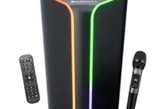 66.0% Off – Zebronics 2026 Launch 120W Portable Party Speaker, Dual 13.33cm Drivers, Upto 7hrs Playback, Wireless Mic, TWS Function, 9 RGB Modes, BTv5.3, USB & AUX, Rapid Charge, Carry Handle (Party FYRE 700)