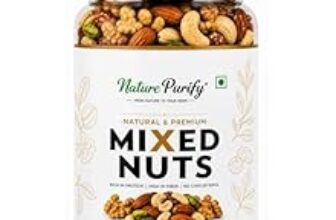 83.0% Off – Nature Purify Premium Mix Dry Fruits 1kg | Almonds, Cashews, Kishmish, Apricots & Seeds Mix | Fresh Crunchy Nut & Fruit Combo Pack for Snacking & Gifting | Jar Pack Of 1
