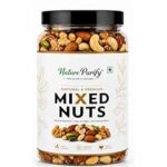 83.0% Off – Nature Purify Premium Mix Dry Fruits 1kg | Almonds, Cashews, Kishmish, Apricots & Seeds Mix | Fresh Crunchy Nut & Fruit Combo Pack for Snacking & Gifting | Jar Pack Of 1