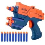 81.0% Off – ToyBharat Blaze Fire Storm Soft Bullet Gun Toy with 10 Safe Soft Foam Bullets, Fun Target Shooting Battle Fight Game for Kids Boys (SMG2), Multicolor