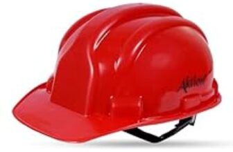 88.0% Off – Aktion AK H02_WHT Safety Helmets Rachet Type, Color: Red, Pack of 35, IS 2925:1984