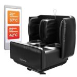 64.0% Off – Lifelong 2 in 1 Foot & Leg Massager Machine & Foldable Ottoman Rest for Home – Pain Relief Massage for Legs – Heat + Rolling, Kneading, Shiatsu, Vibration & Air Compression | Ideal for Feet, Ankle & Legs