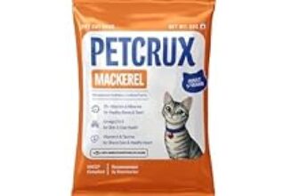 96.0% Off – Petcrux Dry Adult Cat Food, Mackerel Fish Flavor, with Omega 3 & 6 and Taurine, Complete & Balanced Nutrition for Adult Cats, Trial Pack 50 g