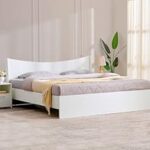 76.0% Off – Home Centre | Helios Alton | Engineered Wood | King Beds | White | 1 Year Warranty