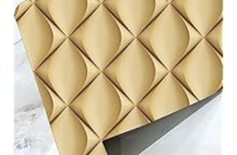 95.0% Off – CABANA HOMES PVC Self-Adhesive Wallpaper, Wall Panel Design, 45 x 125 cm, 2 Rolls (12 sq. ft) Made in India