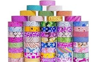91.0% Off – DIY Crafts Pack Of 20 Roll, Glitter Washi Masking Tape Set, Rolls Glitter Washi Masking Tape Set, DIY Acces (Pack Of 20 Roll, Glitter Washi Masking Tape Set)