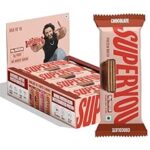 67.0% Off – SuperYou Chocolate Protein Wafer Bars (Pack of 10)|10g Protein, 3g Fiber, No Added Sugar|Yeast Fermented Protein|Energy Bars|Crunchy Wafer Bar|100% Vegetarian|No Palm Oil|400g