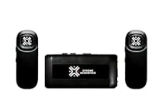 90.0% Off – Xtreme Acoustics XAWL603 Wireless UHF Dual Channel Lavalier Microphone with 3.5mm Camera and Mobile Cable for Singing, Audio Video Recording, YouTube
