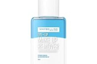 84.0% Off – Maybelline New York Biphase Eye + Lip Makeup Remover, 2X More Effective and Fragrance Free Easy to Use Makeup Remover, Water-proof Make-up Remover With Addition of Pro-Vitamin B5 | 40 ml