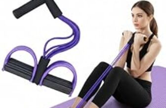 87.0% Off – Portable Resistance Band with Foot Pedals, Full Body Workout, Strength Training, Toning and Stretching Exercise Equipment