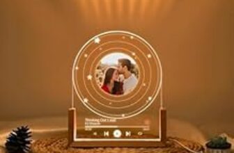 88.0% Off – PRINT BHARAT Acrylic Customized Name LED Lamp Personalized Night Light with Name Custom Gift for Birthday Anniversary Home Decor for Men Birthday Kids Friend Return Gift Kids (Vinyl Record with Photo)