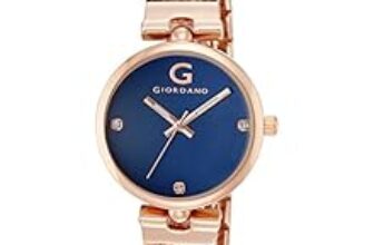 78.0% Off – Giordano Analog Watch for Women with Crystal Studded Dial and Unique Designed Metal Strap Ladies Wrist Watch Gift for Women A2058
