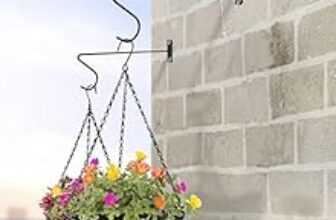 89.0% Off – TrustBasket Angus Wall Bracket for Hanging Planter (Pack of 5) Wall Shelf Brackets Plant Hangers for Hanging Flower Pots for Indoor and Outdoor Plants