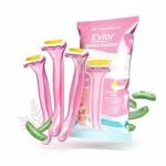 64.0% Drop – LetsShave Evior Bikini Line Trimming Razor for Women, Pack of 3 | Skin-Safe Blades | Sensitive Area Trimmer | Reusable, Irritation Free & Precise Hair Trimming for Bikini Area