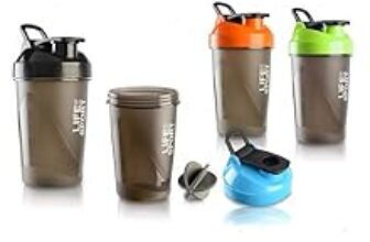 66.0% Drop – House Of Gifts Mini shaker with Handle each Shaker 470 ml capacity supplement shaker bottle Gym shaker Bottle
