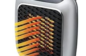 86.0% Off – (DRUMSTONE Wall Mounted Electric Convector Heater 800W) – Infrared Heating Technology for Silent Operation & Uniform Heat Ideal for Bathroom, Bedroom, Office, Study Room