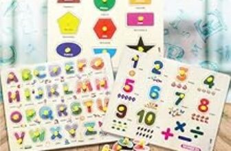 93.0% Off – ToyMagic My Learning Activity Board Set of 3|Wooden Alphabets, NumbersIShapes|Educational Activity Toy|Matching & Sorting Board Puzzle for Pre-School Toddler Baby|Birthday Gift for 3+|Made in India