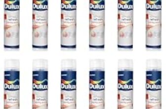 71.0% Off – Dulux Simply Refresh Spray Paint | DIY, Quick Drying Gloss Finish for Metal, Wooden Furniture, Plastic, Walls, Cars & Bikes – 12 X 400ML (Gold)