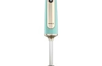 25.0% Off – Havells CRAFT Hand Blender|50% Quieter Operation|Easy Blending with 300 Watt Power|Food Grade Material – SS304 Shaft and Blade|Ergonomic One Button Operation|2Yrs Manufacturer Warranty(Blue & Gold)
