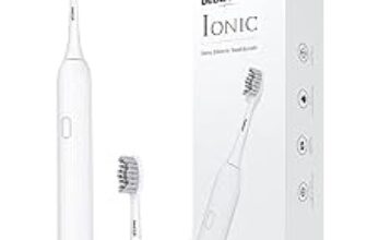 81.0% Off – beatXP Ionic Electric Toothbrush For Adults With 2 Brush Heads & 4 Cleaning Modes|Rechargeable Electric Toothbrush,White