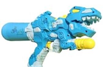 86.0% Off – Holi Dinosaur Pull-n-Pump Pressure Pichkari | Ultimate Power Pressure | Blue | with Free Holi Balloons & Gulal | PoPo Toys®
