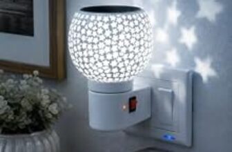87.0% Off – Revwd Kapoor Dani Electrical Camphor Diffuser Glass with On/Off Switch to Toggle Between Burner and Lamp Electrical Night Lamp for Office, Home (Star Kapurdani)