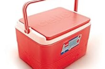 49.0% Off – Cello Chiller Ice Box | Standard Size for Travel Party Bar Ice Cubes | Cold Drinks | Medical Purpose | 3 Litre, Red