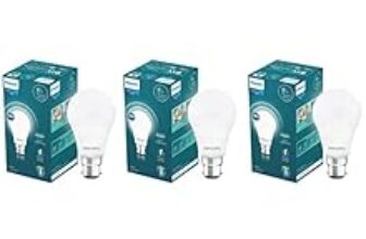 71.0% Off – Philips Motion Sensor B22 LED Bulb | Motion Sensor Light for Home | Motion Sensor LED Bulb | Crystal White, Pack of 3