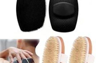 93.0% Off – 4pcs Body Scrubber Set, Silicone Body Scrubber for Bathing, Scrubber for Body, Dry Brushing Body Brush, Silicone Loofah for Bathing, Back Scrubber for Men & Women Exfoliating