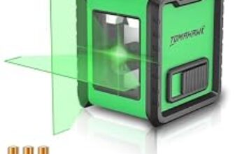80.0% Off – TOMAHAWK® TLC-2315-2 Line laser leveller | Compact 2 Green Line Laser Level – 98ft Green Cross Self-Levelling Laser Line for Construction | Heavy Duty & Durable Build