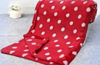 87.0% Off – Bumtum Super Soft New Born Baby Polka Dot Blanket | Wrapper Sheet for Baby Boys & Baby Girls | Lightweight | Super Comfortable (100cm x 75cm, Red)