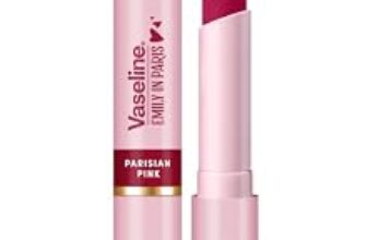 78.0% Off – Vaseline Parisian Pink | Emily in Paris Limited Edition | Pink Tinted Lip Balm Stick, 24H Moisturization, 3g