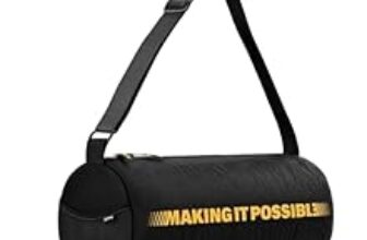 90.0% Off – Lifelong Gym Bag for Men & Women | Lightweight Sports Duffle Bag | Spacious Compartment | Travel Bag | Adjustable Strap | Side Mesh Pocket | Durable Zip | Black | Polyester