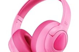 68.0% Off – boAt Sailor Play Wireless Kids Headphone w/85dB Volume Limiter, 40mm Driver Tuned for Kids, Soft & Plush Earcups, Lightweight & Durable Build, Adaptive Fit, 60H Battery, Bluetooth v5.4(Bubblegum Pink)
