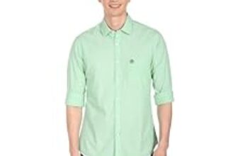 82.0% Off – U.S. Polo ASSN. Men’s Solid Spread Collar Premium Cotton Tailored Fit Shirt