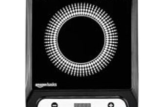 63.0% Off – Amazon Basics 1600W Induction Cooktop | 7 Pre-Set Cooking Menus | LED Display | Smart Push Buttons I Energy Efficient, Auto Cut-off, 20A IGBT & 4KV Surge Protection I Black